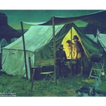 Command Tent by artist Don Spaulding