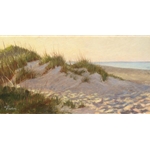 Light Steps sunlight on sand by artist Mary Erickson