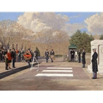 In Honored Glory - Tomb of the Unknown Soldier in Arlington Cemetery by artist Bradley Schmehl