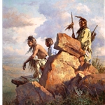 Among the Spirits of the Long-Ago People by Howard Terpning