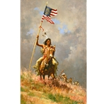 ~ Change of Command by Howard Terpning