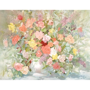Summer's Gift - Floral Bouquet by Carolyn Blish