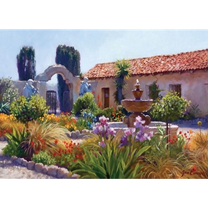 Big Little Mission Garden by California artist June Carey
