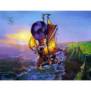 Sleeper Flight - Ship of Dreams by storyteller fantasy artist Dean Morrissey
