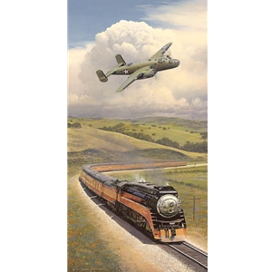 ~ Alameda Bound - Dolittle chases Southern Pacific Daylight by William Phillips