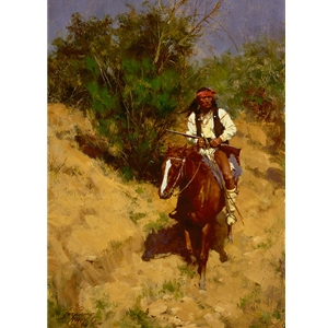 Apache Scout by Howard Terpning