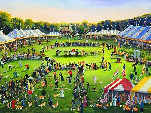 The Dog Show by Sally Caldwell Fisher