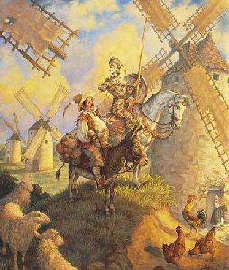 Don Quixote by Scott Gustafson
