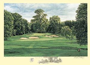 10th Hole West Course Winged Foot by Linda Hartough