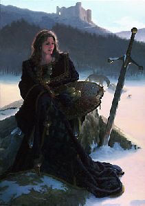 Anna of the Celts by fantasy artist Dean Morrissey