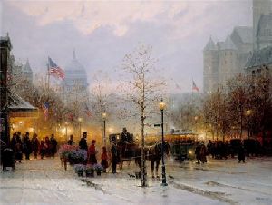 Inauguration Eve (US Capitol) by G. Harvey