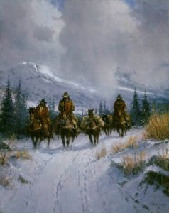 Bundled, Blessed and Headin' West by G. Harvey