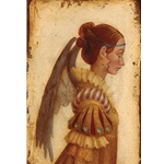 Portrait of Isabella Grimali as an Angel by James C. Christensen