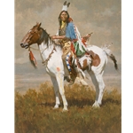 Spirit of the Plains People by Howard Terpning