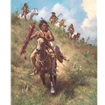 The Honor of Being Pipe Carrier by Howard Terpning