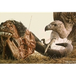 Vulture and Wildebeest by Robert Bateman