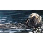 Sea Otter Study by Robert Bateman