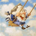 Humpty Dumpty Sat on a Swing by Scott Gustafson