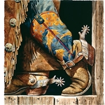 Cowboy Fishin' Boots by Nelson Boren