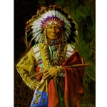Chief of the Rosebud by Paul Calle