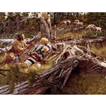 Hunting the Bighorn by artist Paul Calle