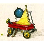 Draft of a Dream - childs wagon by fantasy artist Dean Morrissey