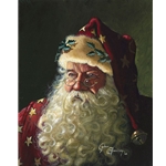Portrait of Father Christmas by fantasy artist Dean Morrissey
