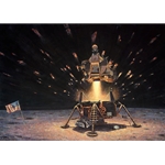 The Eagle is Headed Home - Lunar module by astronaut artist Alan Bean