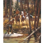 Bear Tracks - hunting the grizzly by Howard Terpning