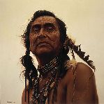 Portrait of a Sioux by James Bama