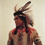 Crow Indian Dancer by James Bama