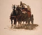 Chuck Wagon by James Bama