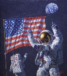 In the Beginning by astronaut artist Alan Bean