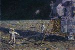Lone Star by astronaut artist Alan Bean