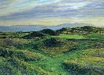 Postage Stamp 8th Hole Royal Troon by Linda Hartough