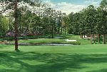 The 15th Hole "Firethorn" Augusta National Golf Club by Linda Hartough