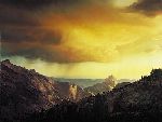Storm Over Tenaya Canyon by Stephen Lyman
