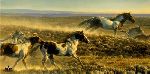 Unbridled Spirit - Horses by wildlife artist Nancy Glazier