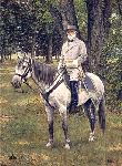 The Gray Fox - General Robert E. Lee by military portrait artist Bradley Schmehl