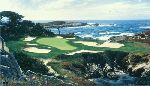 The 15th at Cypress Point by Larry Dyke