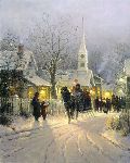 The Village Carolers by G. Harvey