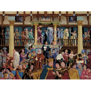 All the World's a Stage by artist James Christensen
