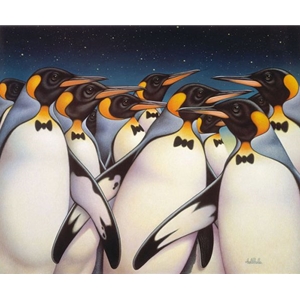 Penguins by Braldt Bralds