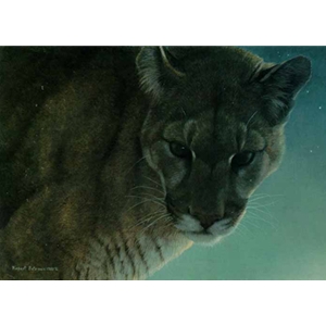 Starlight - Cougar by Robert Bateman