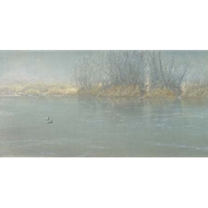 High Water - Mallard Pair by Robert Bateman