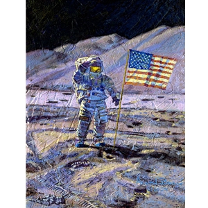 Jim Irwin, Indomitable Astronaut by astronaut artist Alan Bean