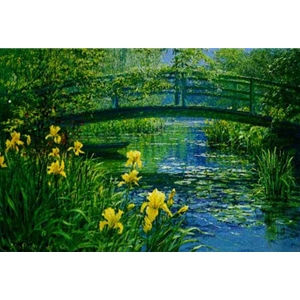 Monet's Bridge by Peter Ellenshaw