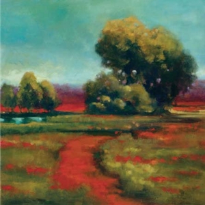 Across the Meadow by landscape artist Fiona Hoop