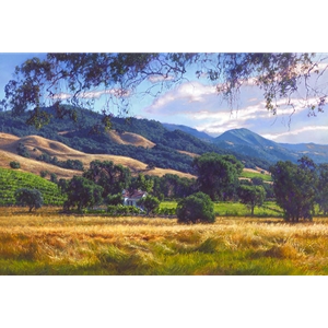 September Gold - California landscape by artist June Carey