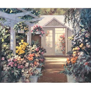 Greenhouse - at the garden center by floral artist Paul Landry